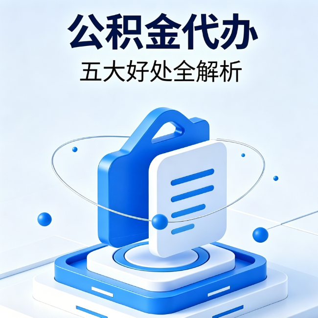 延安公积金代办到底值不值？这5大好处让你少走弯路
